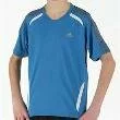 Adidas Clima 365 Boys Tee - Blue/Navy/White/Grey