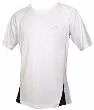 More Mile Palermo Men's Short Sleeve Running Tee - white/black