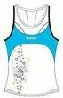 Babolat Girls Performance Tennis Tank Top - White/Blue