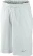 Nike Junior Contemporary Athlete Tennis Shorts - White/Silver