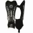 Sondico Armour Mens Ankle Shin Guards (black/silver)