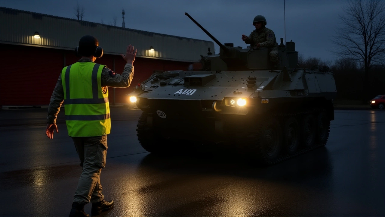 British Army grounds entire Ajax fleet after 31 soldiers fall ill during training exercise